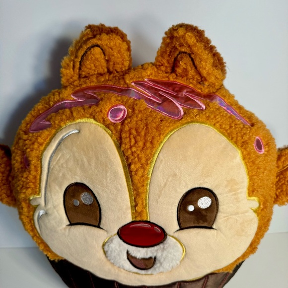 NWOT. Disney Chip 'n Dale pillow. Dark Chocolate Ganache Disney Munchling - Picture 3 of 16